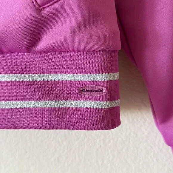 American Girl Truly Me Varsity Bomber Reversible Jacket
